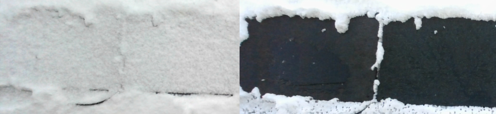 融雪マット使用例